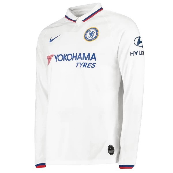 Camiseta Chelsea Segunda equipación ML 2019-2020 Blanco